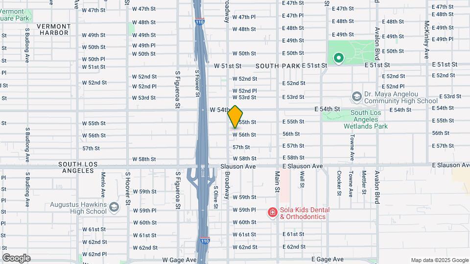 245 W 56th St Map and Location Details