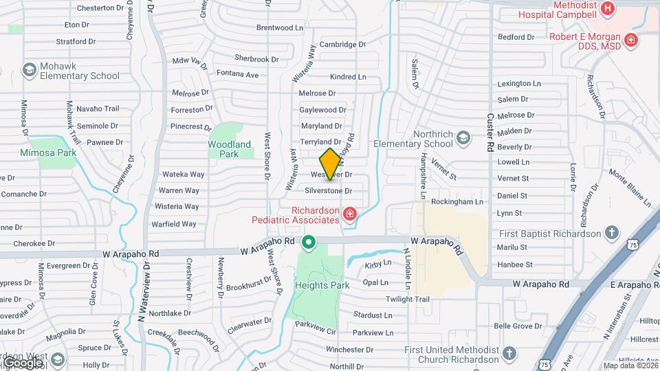 710 Silverstone Dr Map and Location Details