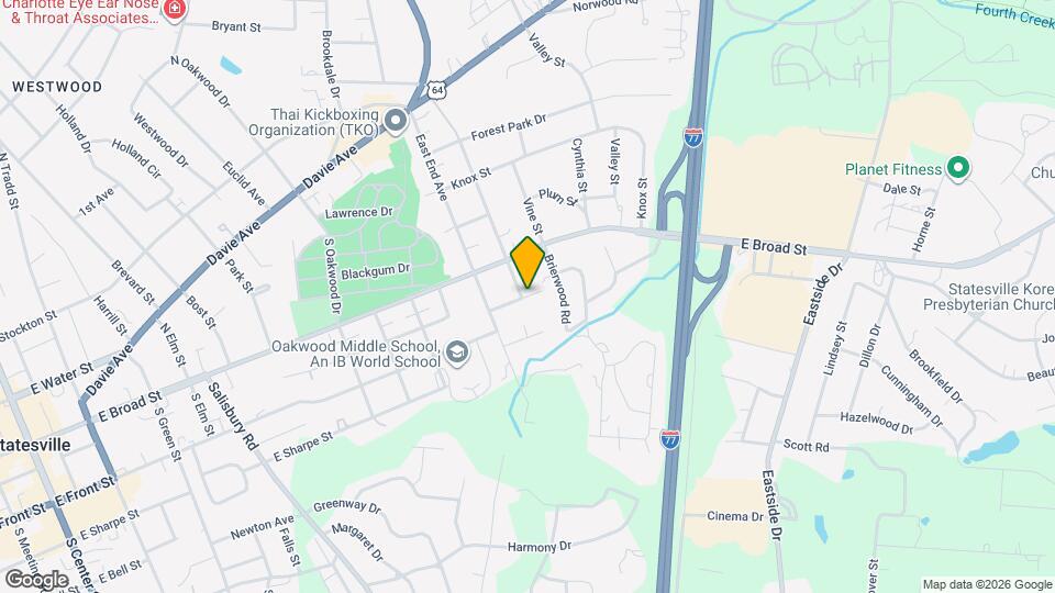 1102 Woods Dr Map and Location Details