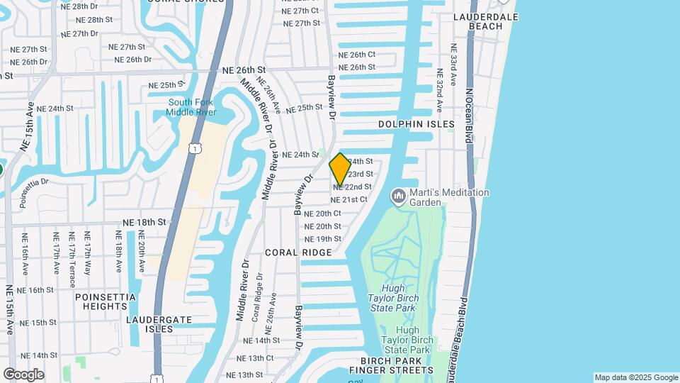 2808 NE 22nd St Map and Location Details