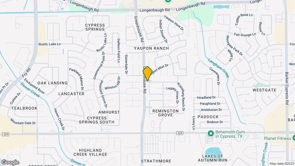 7455 Tonsley Springs Dr Map and Location Details