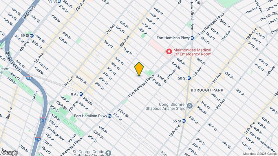 968 54th St Mapa y Detalles de la Ubicación