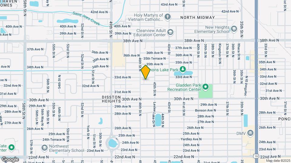 4569 32nd Ave N Map and Location Details