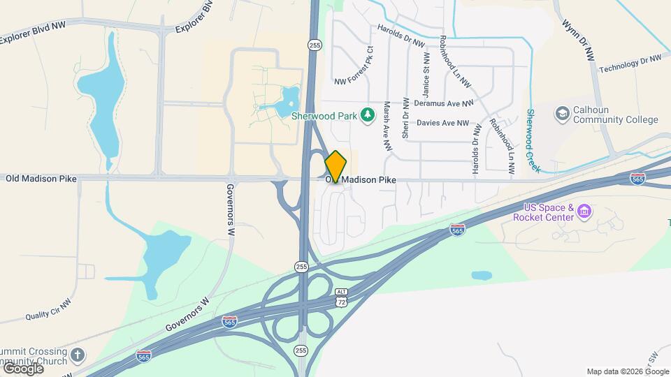 6613 Steeplechase Dr NW Map and Location Details