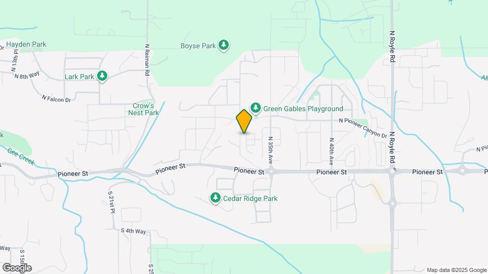 307 N 33rd Ct Map and Location Details