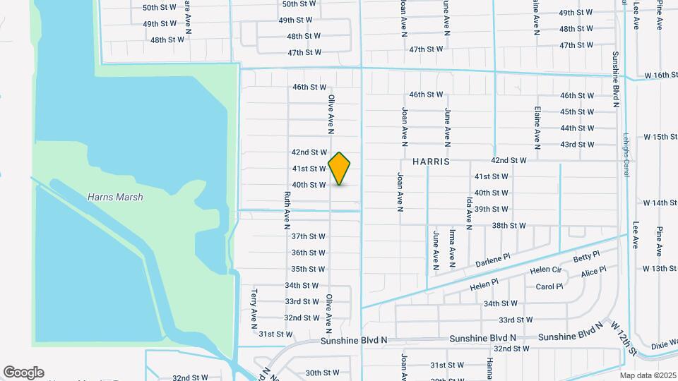 3111 40th St W Map and Location Details