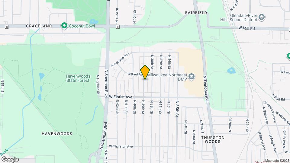 6066 N 39th St Map and Location Details