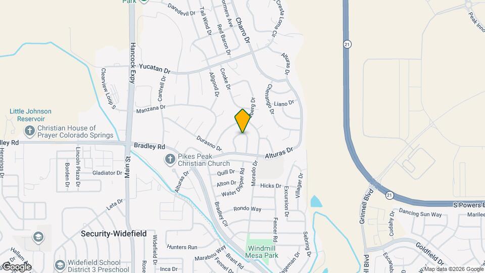 5145 Alturas Cir Map and Location Details