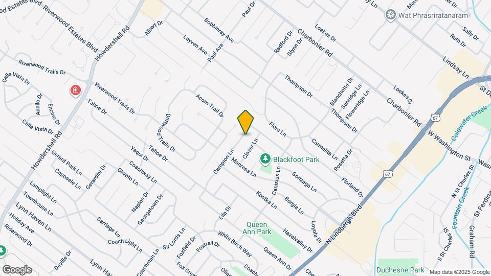 840 Campion Ln Map and Location Details