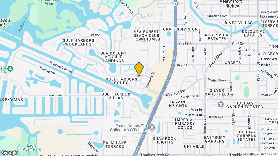 Gulf Harbors Condo's Map and Location Details