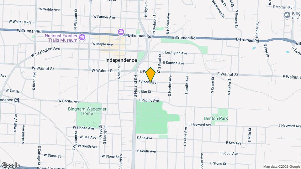 309 E Short Ave Map and Location Details