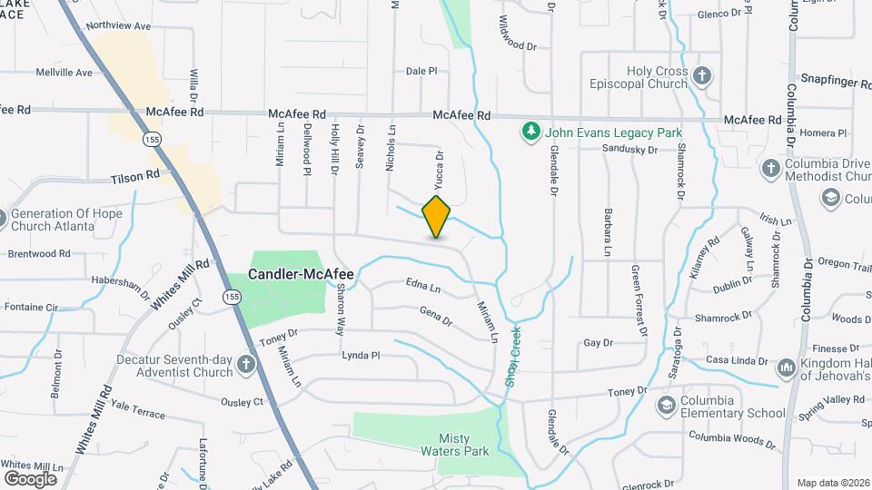 2332 Miriam Ln Map and Location Details