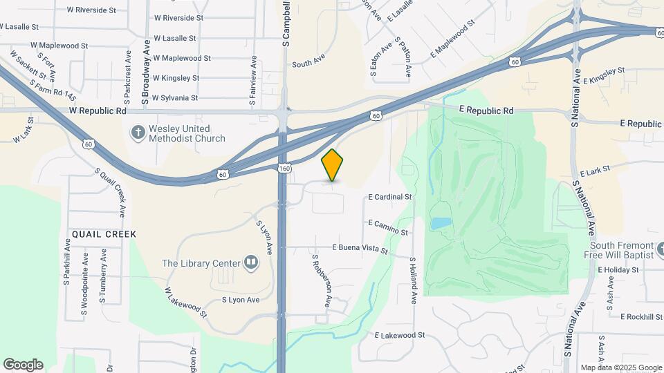 Coryell Commons Heights Mapa y Detalles de la Ubicación