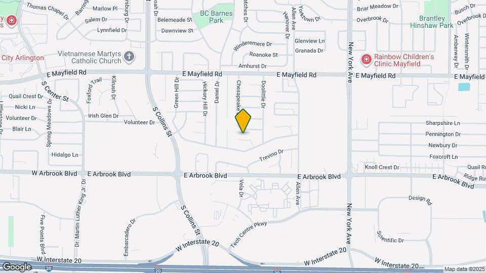 3607 Snead Ct Map and Location Details