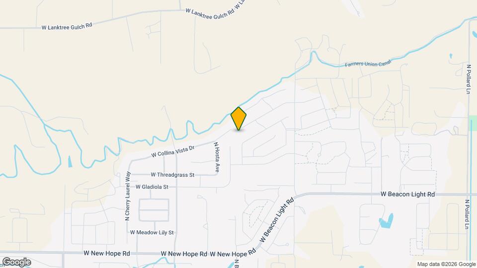 10757 W Thimbleberry Ct Map and Location Details