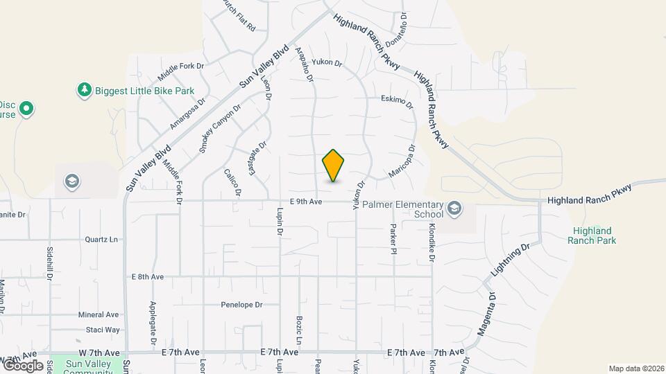 6335 E Crow Ct Map and Location Details