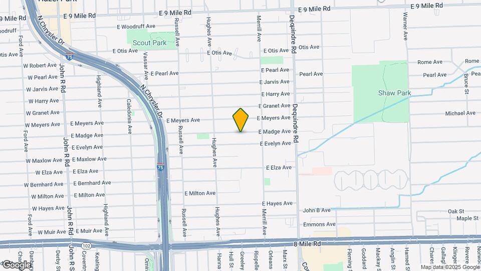 1530 E Madge Ave Map and Location Details