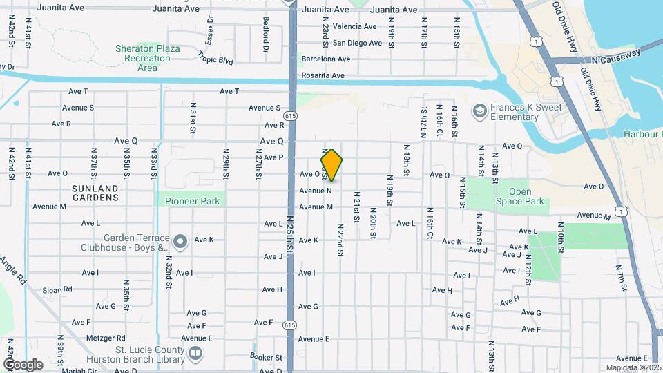 2206 Avenue N Map and Location Details