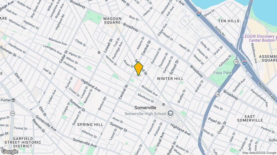 11 Pembroke St, Unit 2 Map and Location Details