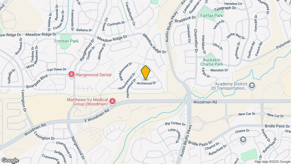 4330 Archwood Dr Map and Location Details