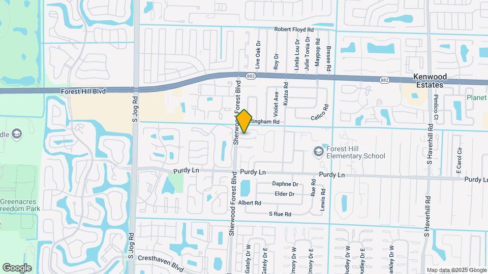 5925 Longbow Ln Map and Location Details
