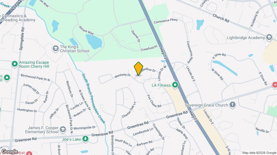 1810 Woodhollow Dr Map and Location Details