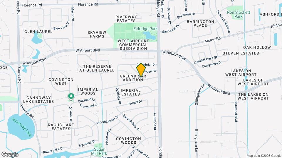 1803 Oaklawn St Map and Location Details