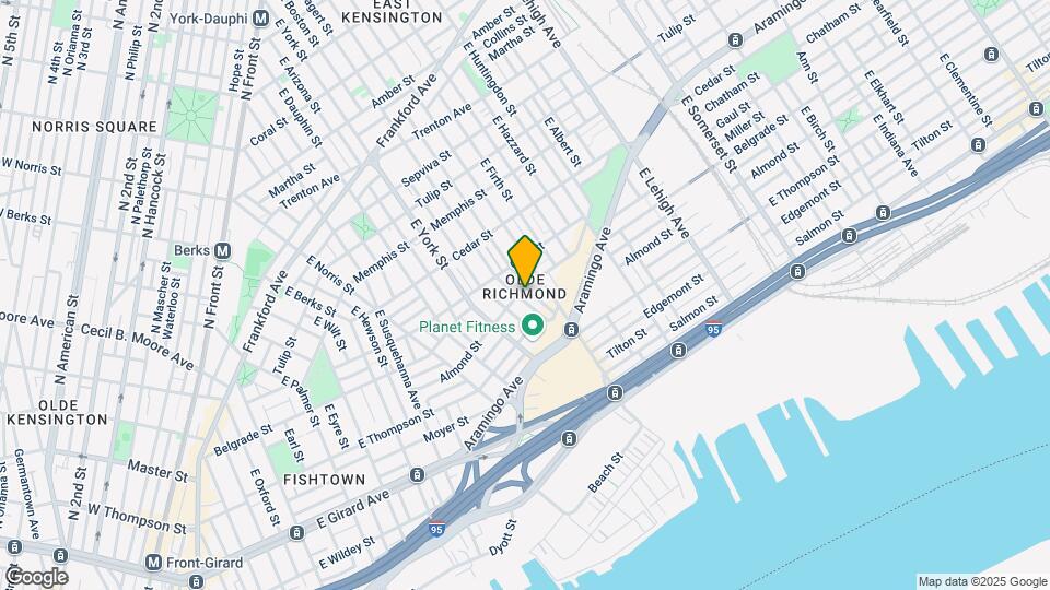 2603 E Hagert St Map and Location Details