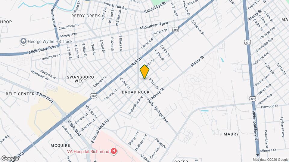 3108 Stockton St Map and Location Details