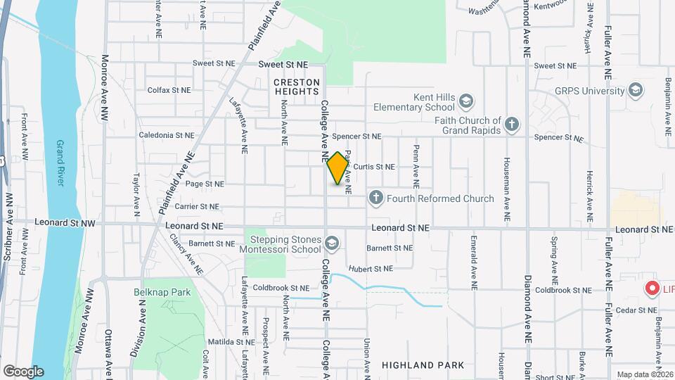 517 Brenner St NE Mapa y Detalles de la Ubicación