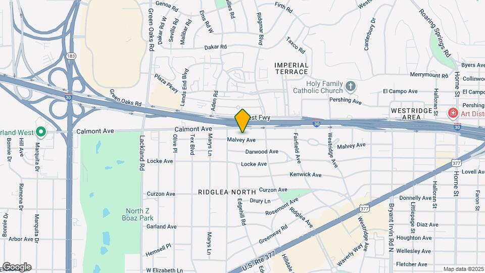 6432 Malvey Ave Map and Location Details