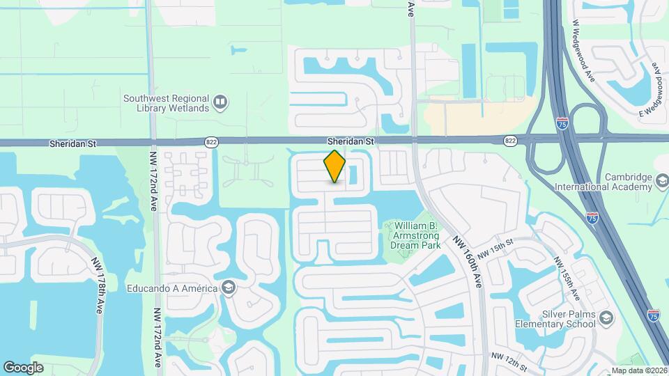 16343 NW 21st St Map and Location Details