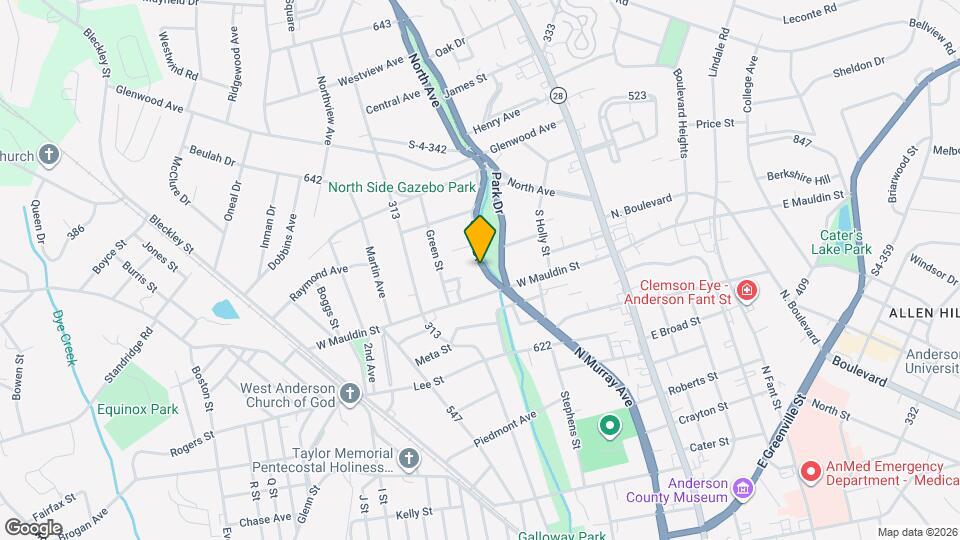 Baptist Village Apartments Map and Location Details