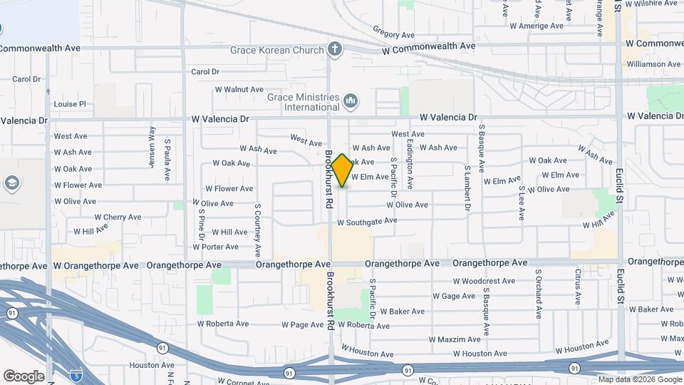801 S Locust Dr Mapa y Detalles de la Ubicación