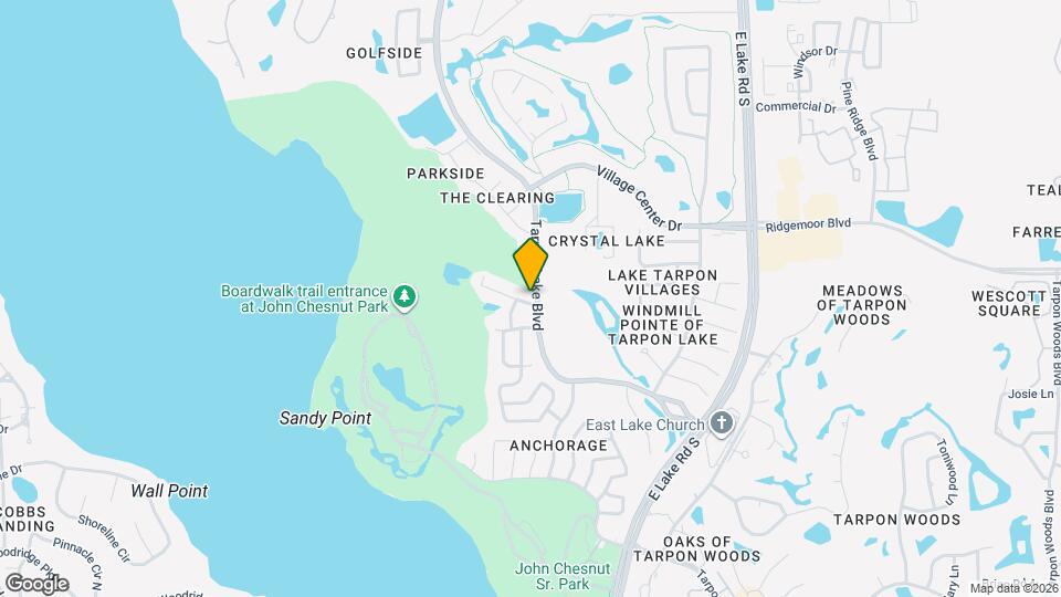 4399 Brooker Creek Dr Mapa y Detalles de la Ubicación