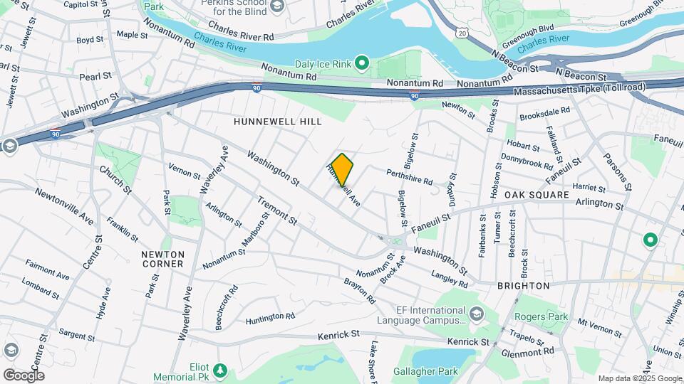 58 Hunnewell Ave, Unit 2 Mapa y Detalles de la Ubicación