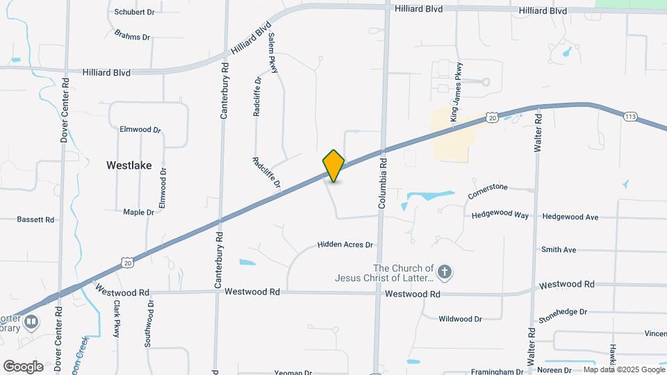 2353 W Hedgewood Dr Map and Location Details