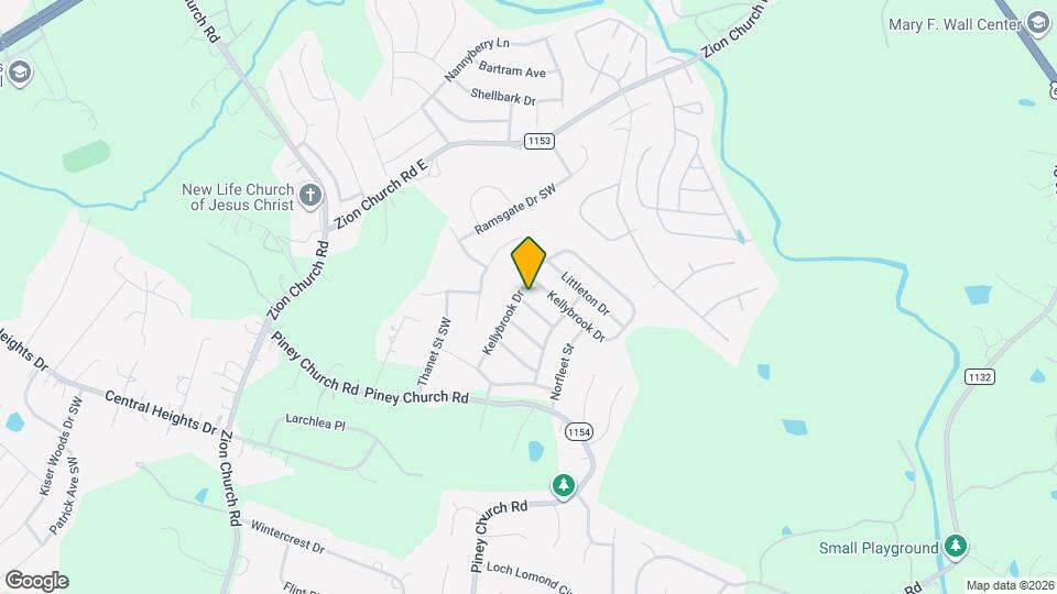 807 Chastain Ave Mapa y Detalles de la Ubicación