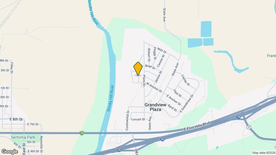 607 Sara St Map and Location Details