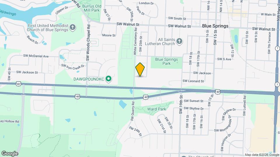 2412 SW Jackson St Map and Location Details