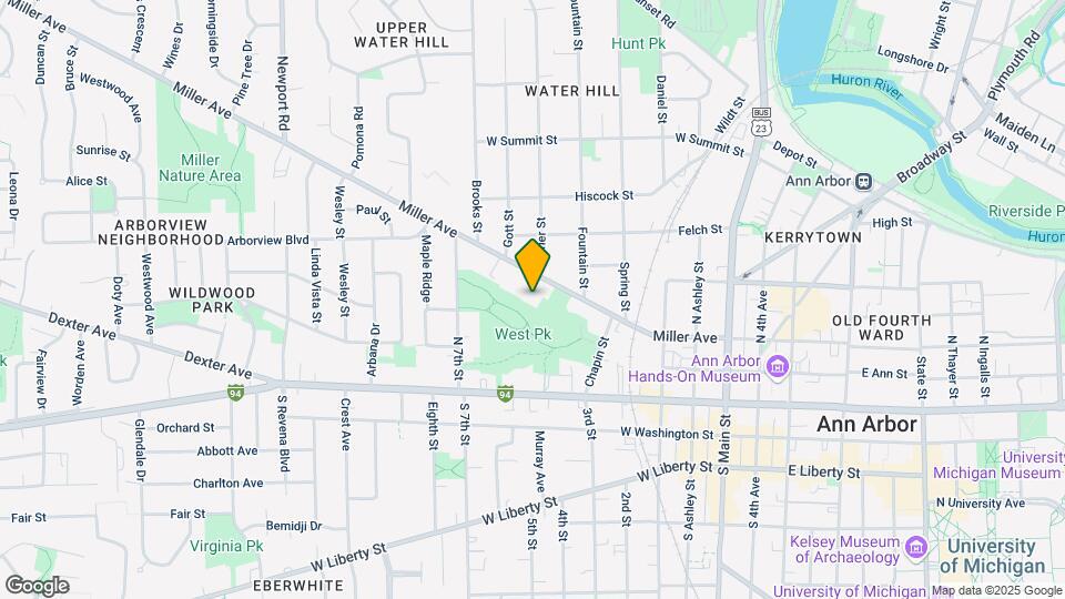 701 Miller Ave Map and Location Details