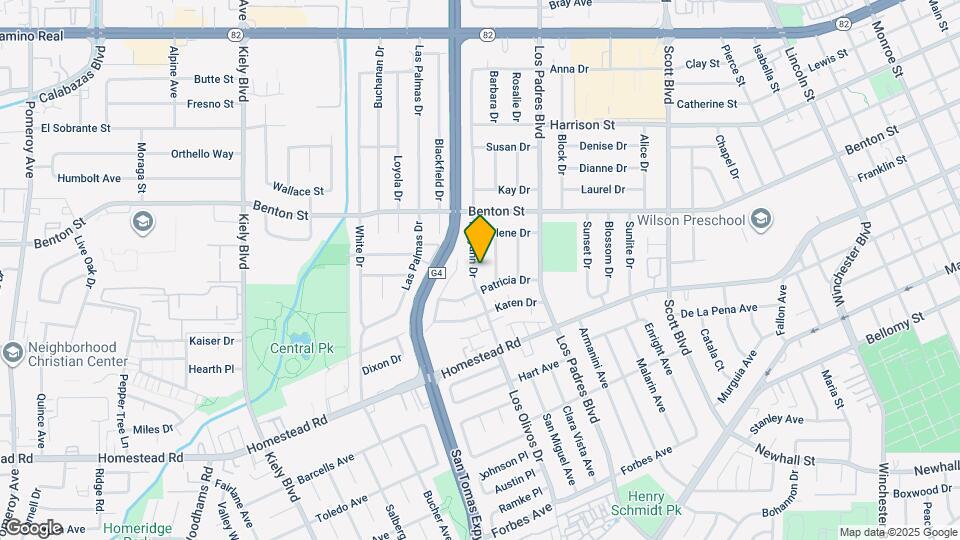 945 Maryann Dr Map and Location Details