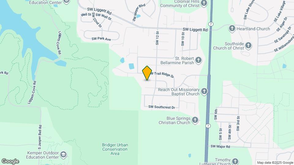 1216 SW Huntington Rd Map and Location Details