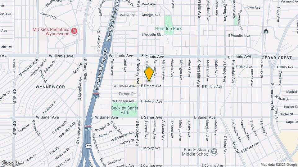 2522 Seevers Ave Map and Location Details