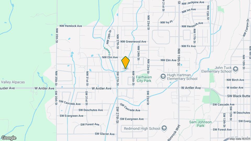 2561 NW Cedar Ave Map and Location Details