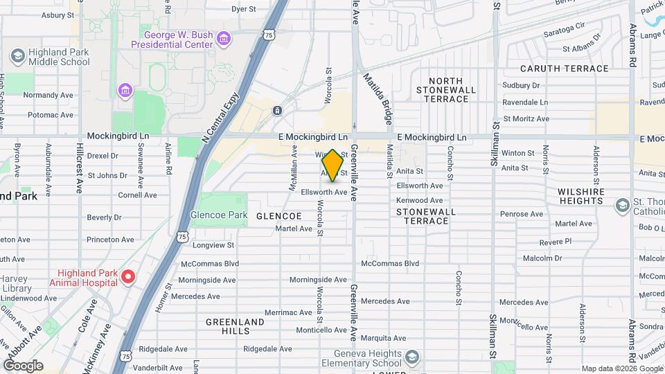 5615 Ellsworth Ave Map and Location Details