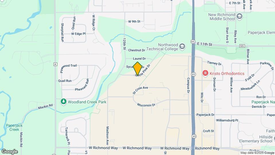 620 Circle Pine Dr Map and Location Details