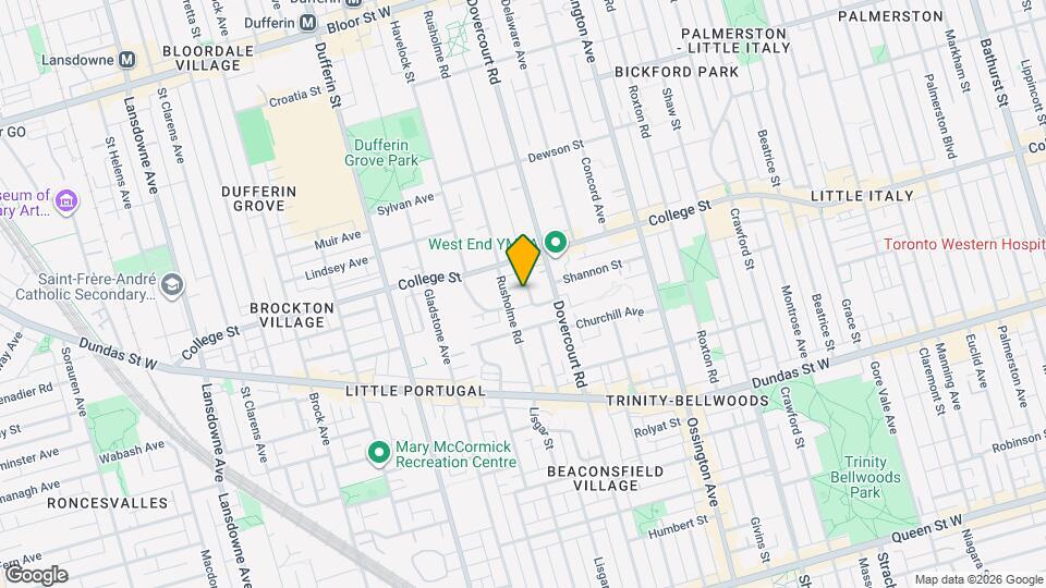 25 Heron Park Pl Map and Location Details