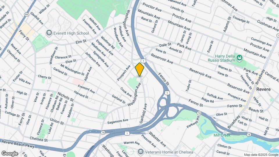 562 Washington Ave Map and Location Details