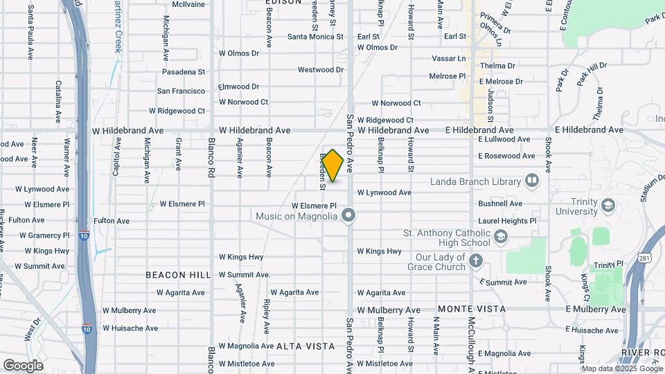 427 W Lynwood Ave Map and Location Details